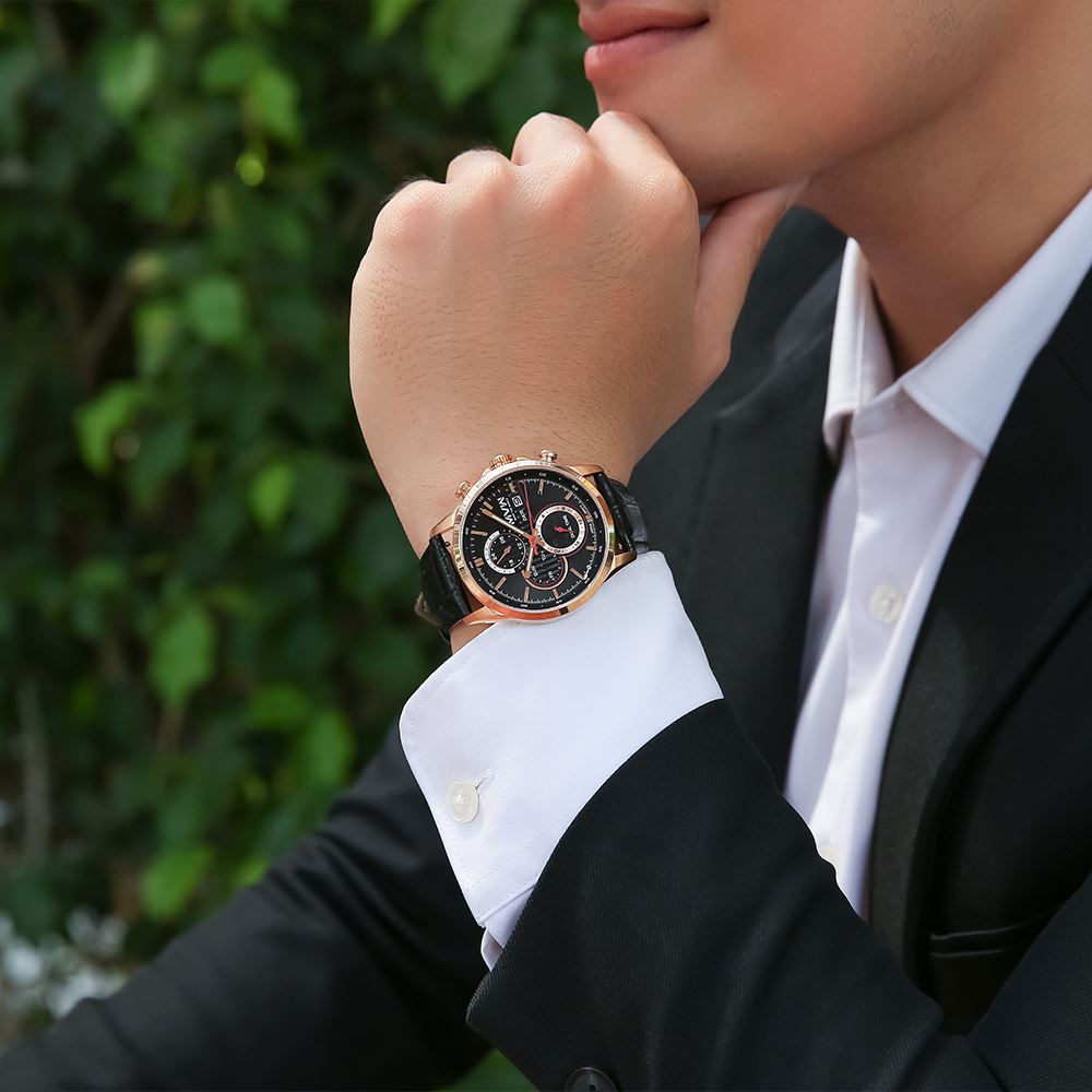 Đồng hồ MVW Sport 41 mm Nam ML087-02