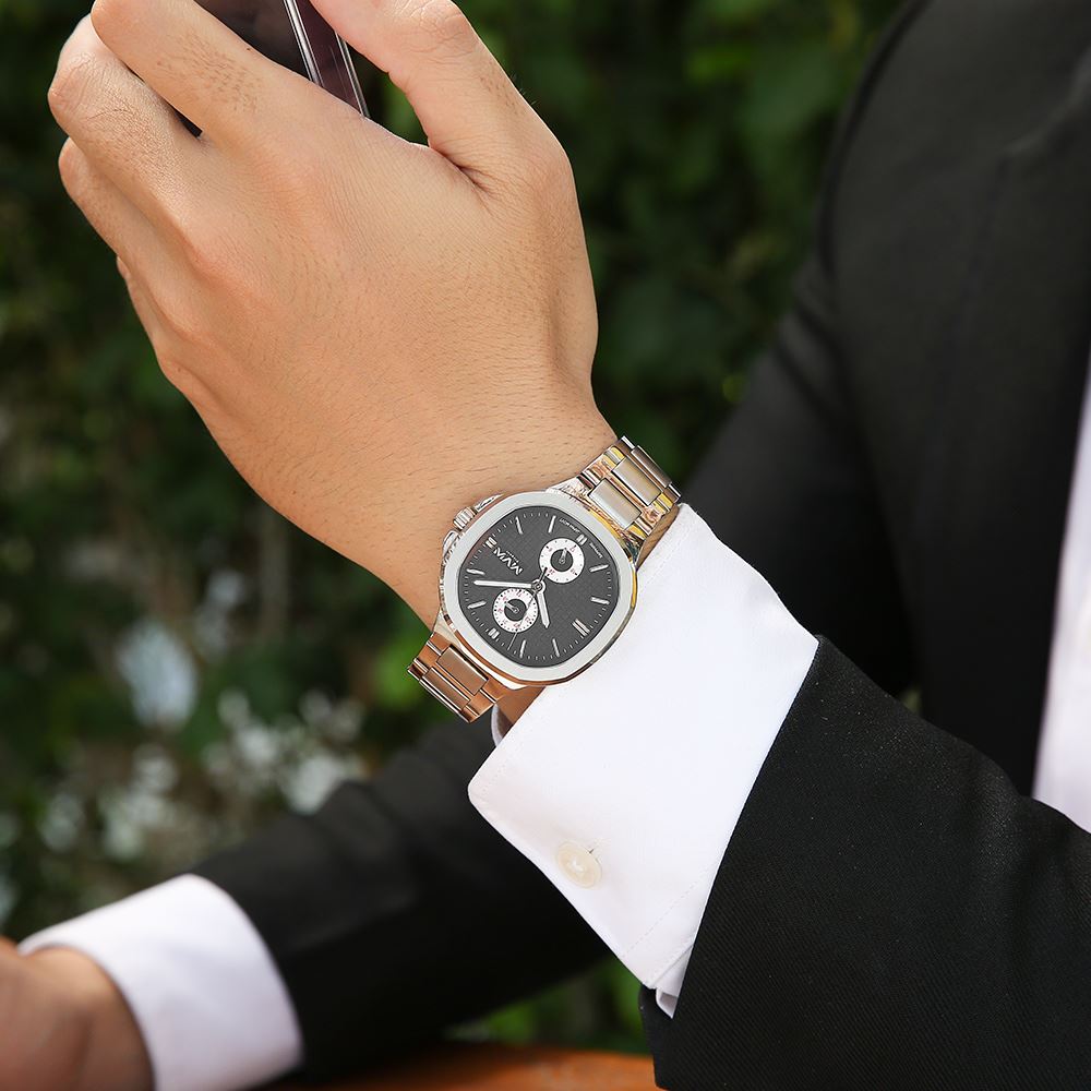Đồng hồ MVW Elegant 40 mm Nam MS096-02-ELE