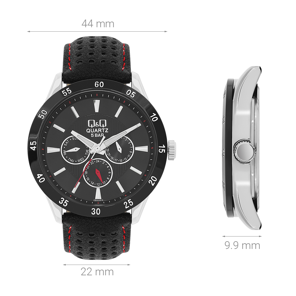 Đồng hồ Q&Q 44 mm Nam CE02J512Y - 6