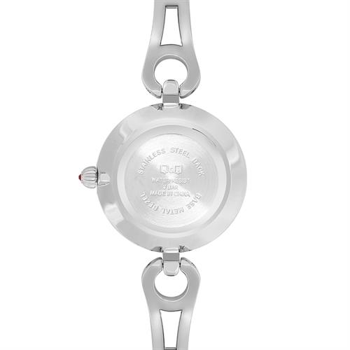 Đồng hồ Q&Q 30 mm Nữ F10A-001PY Màu Bạc