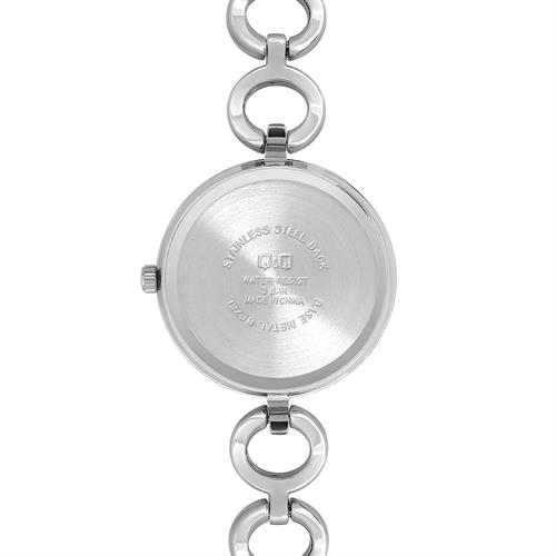 Đồng hồ Q&Q 30 mm Nữ F11A-002PY Màu Bạc