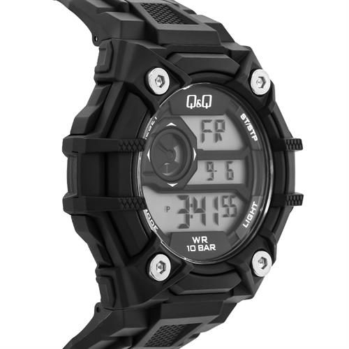 Đồng hồ Q&Q 52.5 mm Nam G18A-001VY Màu Đen