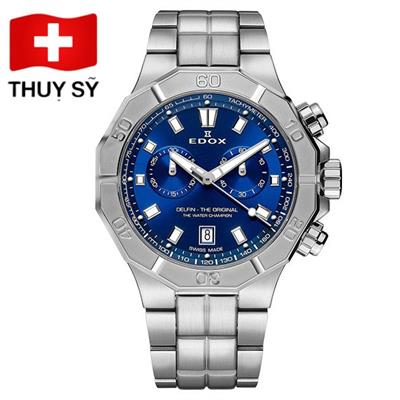 Đồng hồ Edox Delfin 43 mm Nam 10113-3M-BUIN