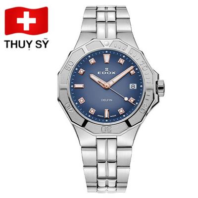 Đồng hồ Edox Delfin 38 mm Nữ 53020-3M-BUDDR
