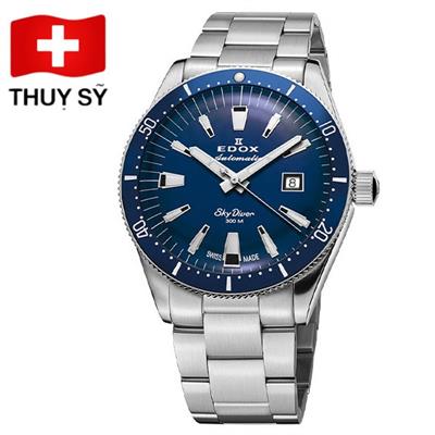 Đồng hồ Edox Skydiver 38 mm Nam 80131-3BUM-BUIN