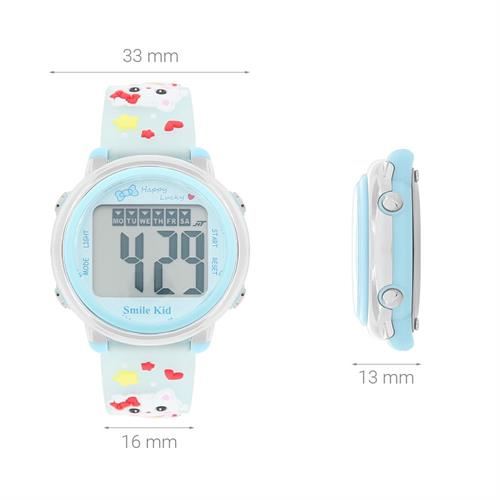 Đồng hồ Smile Kid 33 mm Trẻ em SL412-02SK Màu Xanh dương nhạt
