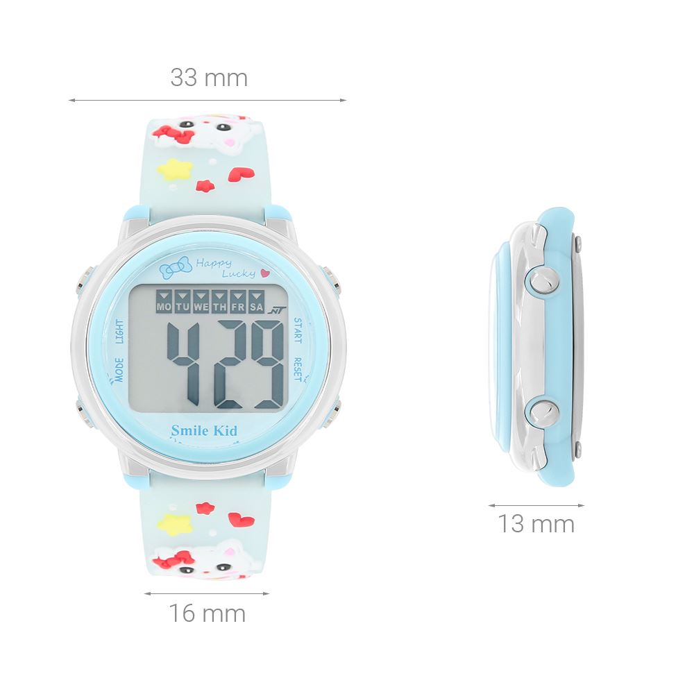 Đồng hồ Smile Kid 33 mm Trẻ em SL412-02SK Màu Xanh dương nhạt