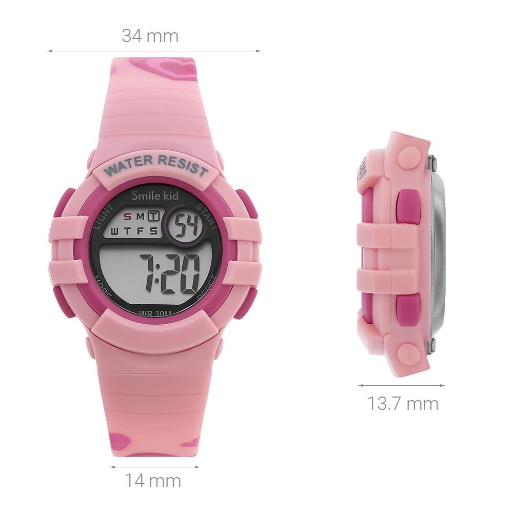 Đồng hồ Smile Kid 34 mm Trẻ em SL163-04 Màu Hồng