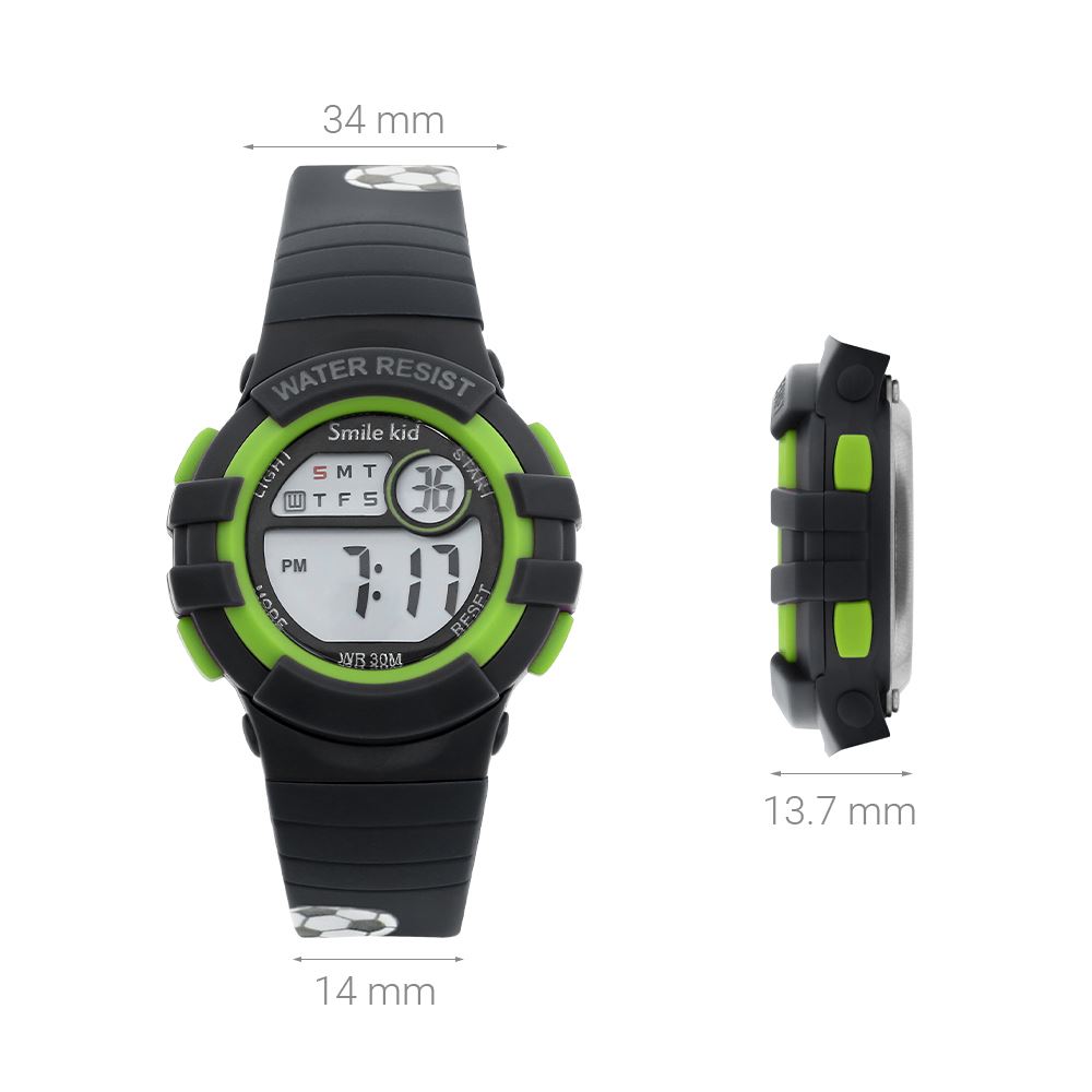 Đồng hồ Smile Kid 34 mm Trẻ em SL163-02 Màu Đen