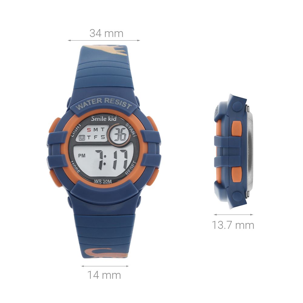 Đồng hồ Smile Kid 34 mm Trẻ em SL163-01 Màu Xanh Dương