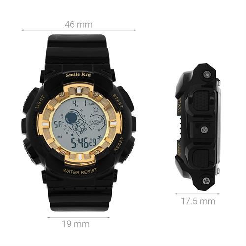 Đồng hồ Smile Kid 46 mm Trẻ em SL158-02 Màu Đen