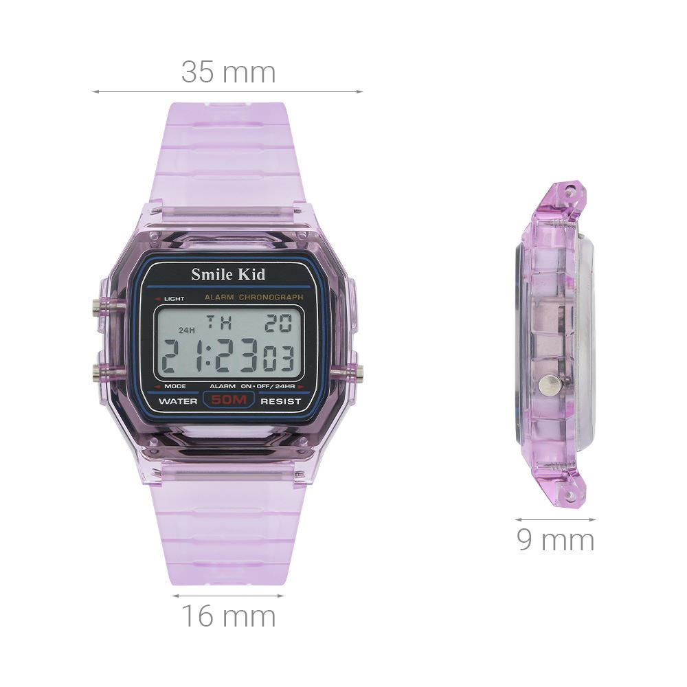 Đồng hồ Smile Kid 35 mm Trẻ em SL151-03 Màu Tím