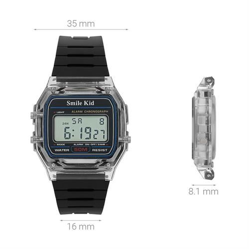 Đồng hồ Smile Kid 35 mm Trẻ em SL151-02 Màu Đen