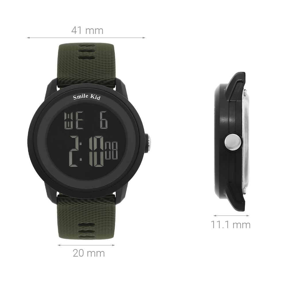 Đồng hồ Smile Kid 41 mm Trẻ em SL143-01 Màu Xanh rêu