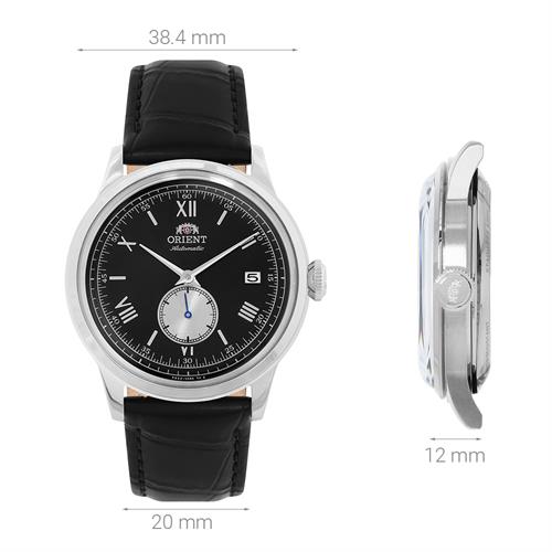 Đồng hồ Orient Small Bambino 38.4 mm Nam RA-AP0101B30B Màu Đen