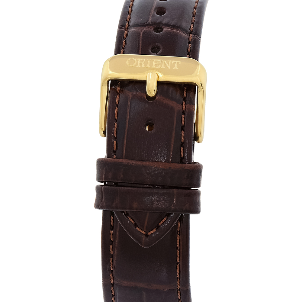 Đồng hồ Orient Small Bambino 38.4 mm Nam RA-AP0106S30B Màu Nâu