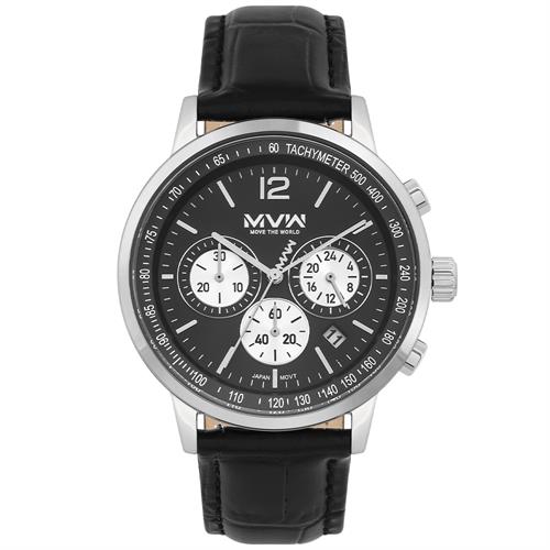 Đồng hồ MVW Sport 41 mm Nam ML089-01 Màu Đen