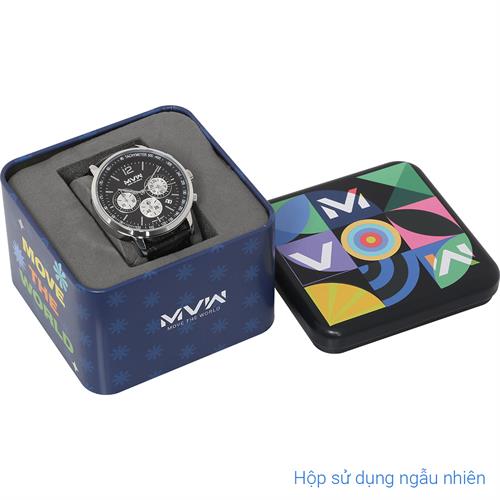 Đồng hồ MVW Sport 41 mm Nam ML089-01 Màu Đen