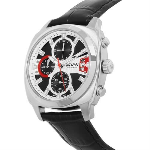 Đồng hồ MVW Sport 41 mm Nam ML090-01 Màu Đen