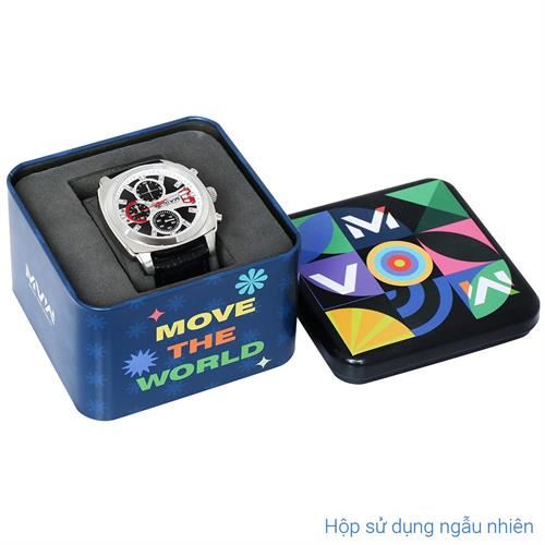 Đồng hồ MVW Sport 41 mm Nam ML090-01 Màu Đen