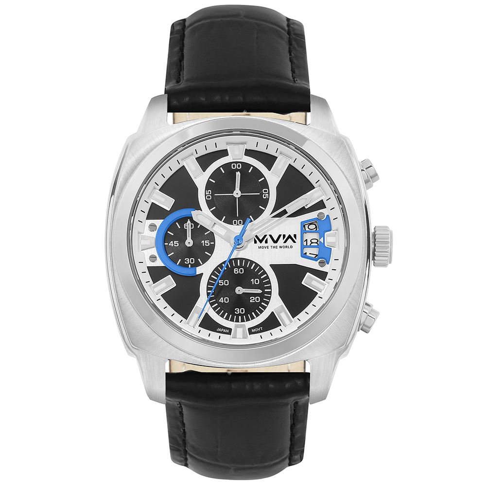 Đồng hồ MVW Sport 41 mm Nam ML090-02 Màu Đen