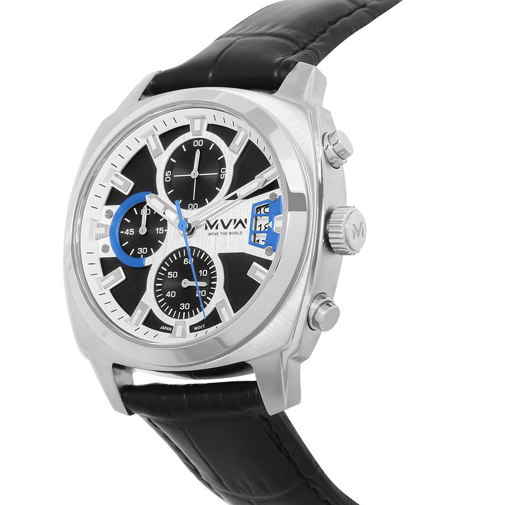 Đồng hồ MVW Sport 41 mm Nam ML090-02 Màu Đen