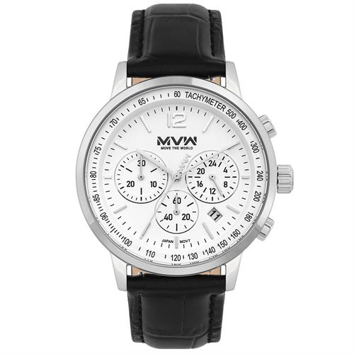 Đồng hồ MVW Sport 41 mm Nam ML089-02 Màu Đen