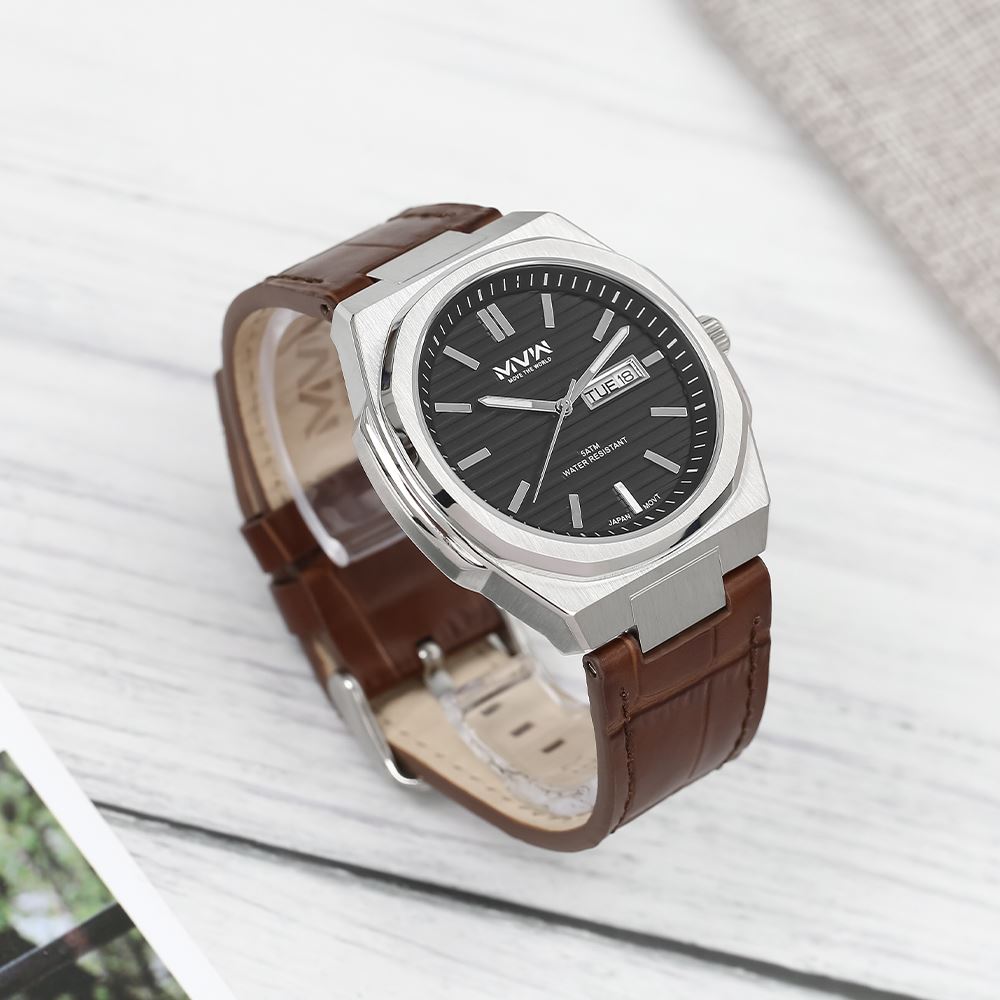 Đồng hồ MVW 43 mm Nam ML091-01