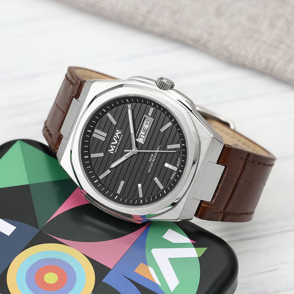 Đồng hồ MVW 43 mm Nam ML091-01