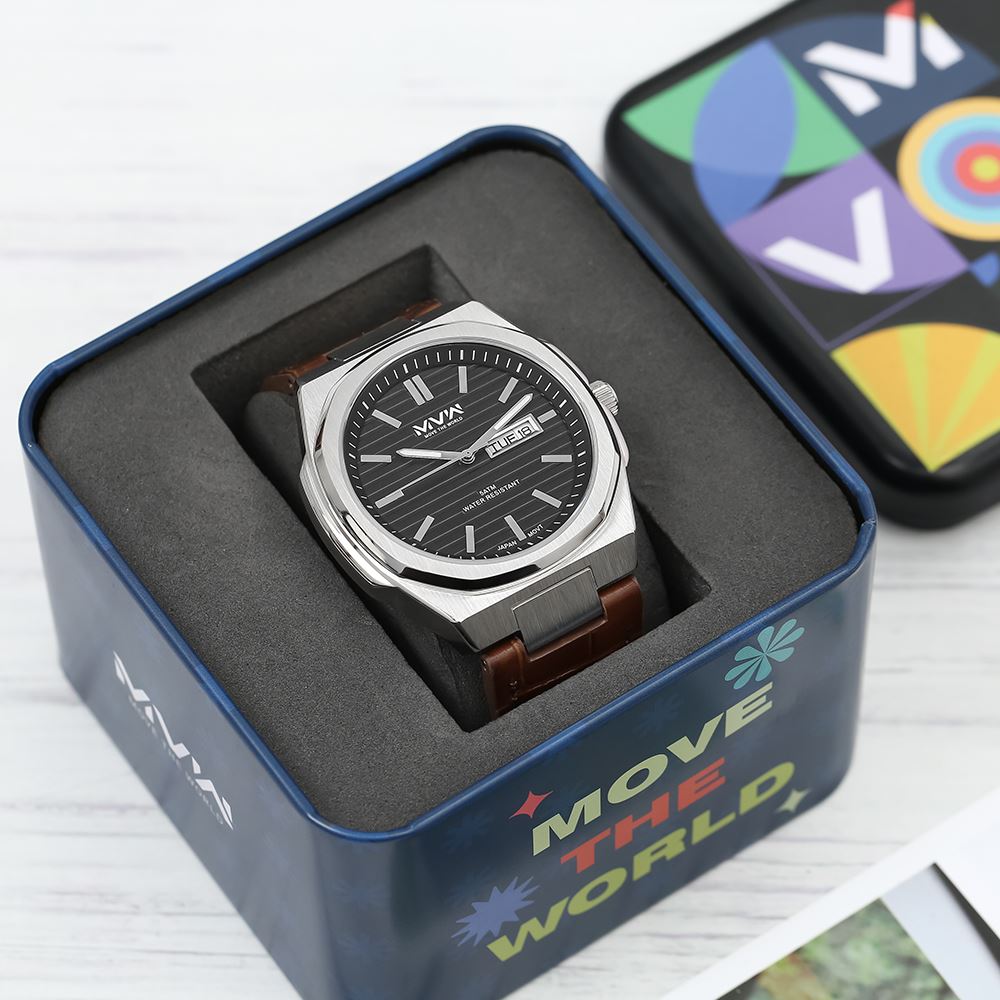 Đồng hồ MVW 43 mm Nam ML091-01