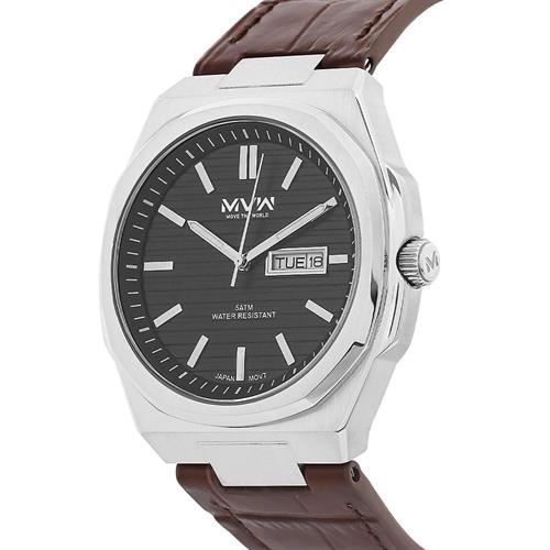 Đồng hồ MVW 43 mm Nam ML091-01 Màu Nâu
