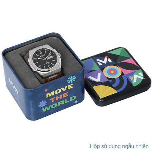 Đồng hồ MVW 43 mm Nam ML091-01 Màu Nâu