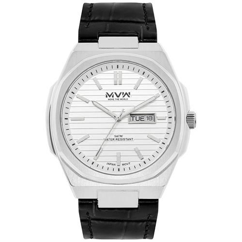 Đồng hồ MVW 43 mm Nam ML091-02 Màu Đen