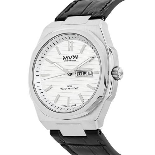 Đồng hồ MVW 43 mm Nam ML091-02 Màu Đen