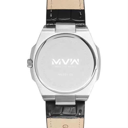 Đồng hồ MVW 43 mm Nam ML091-02 Màu Đen