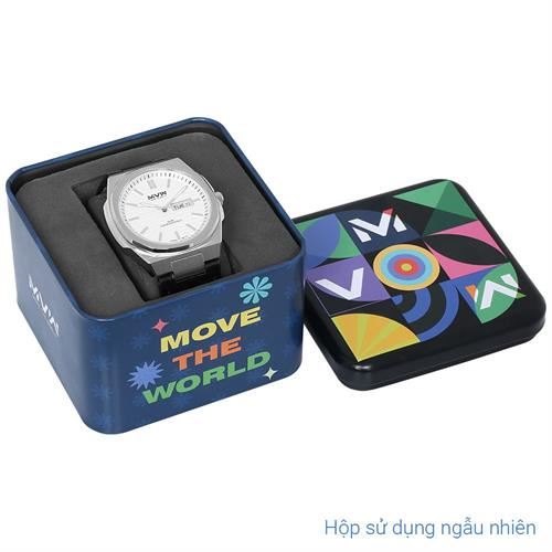 Đồng hồ MVW 43 mm Nam ML091-02 Màu Đen