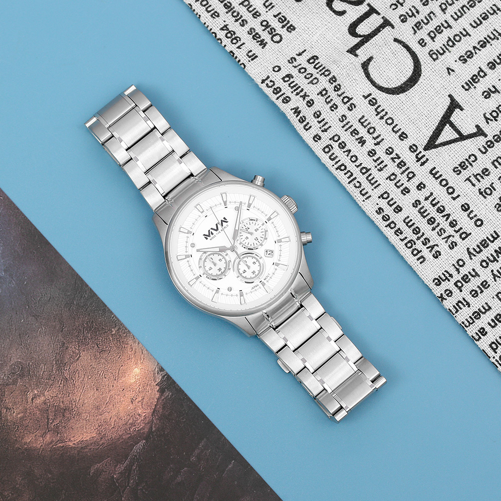 Đồng hồ MVW Sport 43 mm Nam MS099-01