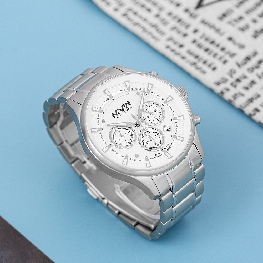 Đồng hồ MVW Sport 43 mm Nam MS099-01