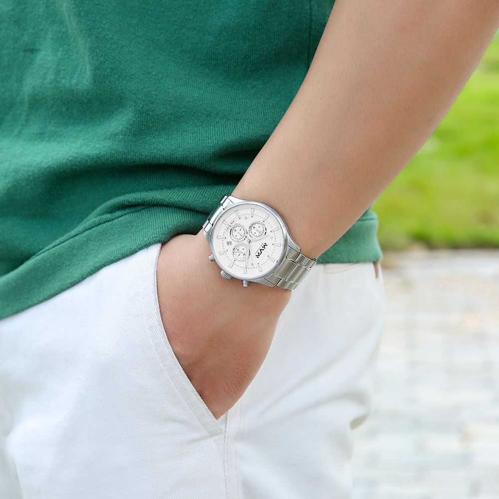 Đồng hồ MVW Sport 43 mm Nam MS099-01