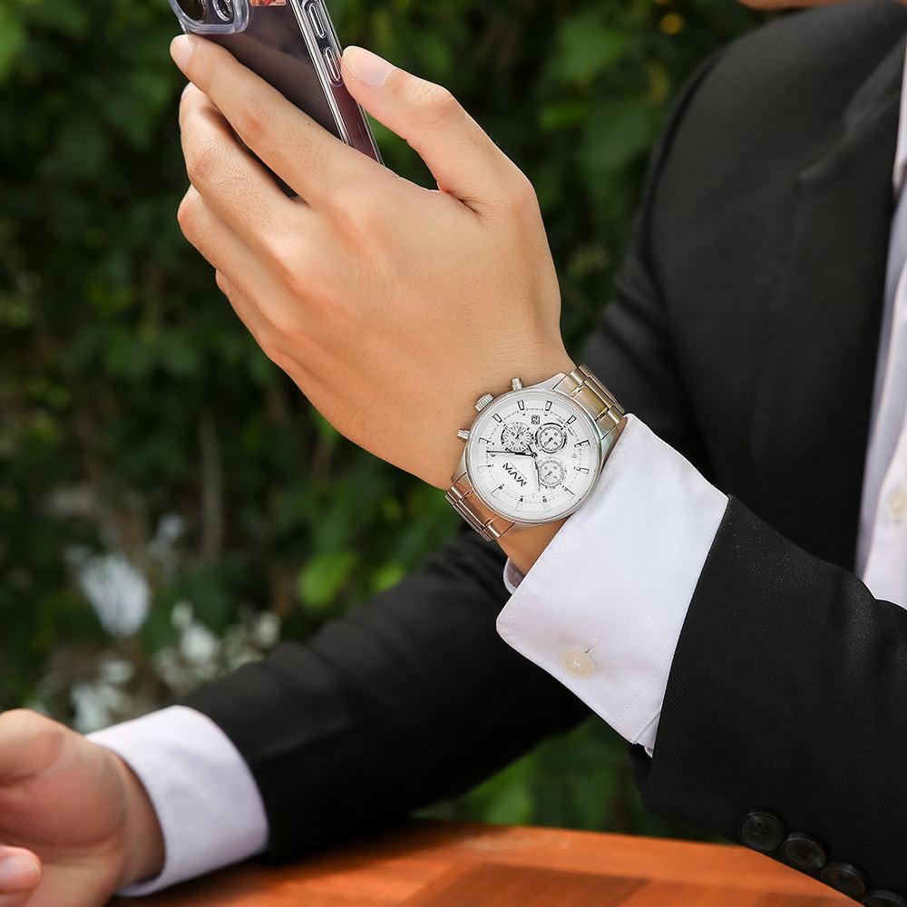 Đồng hồ MVW Sport 43 mm Nam MS099-01