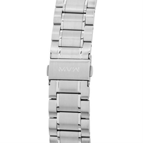 Đồng hồ MVW Sport 43 mm Nam MS099-01 Màu Bạc