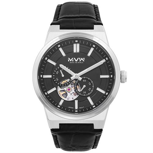 Đồng hồ MVW Star 41 mm Nam MLA092-01 Màu Đen