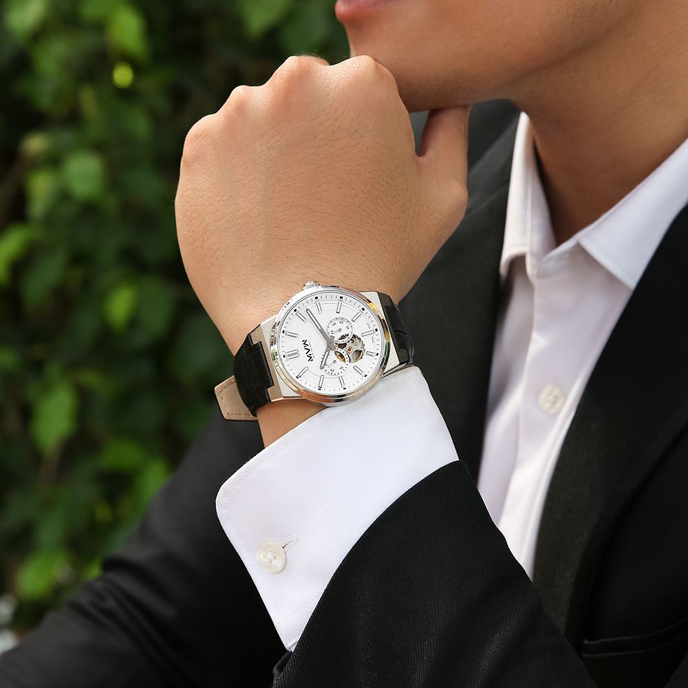 Đồng hồ MVW Star 41 mm Nam MLA092-02