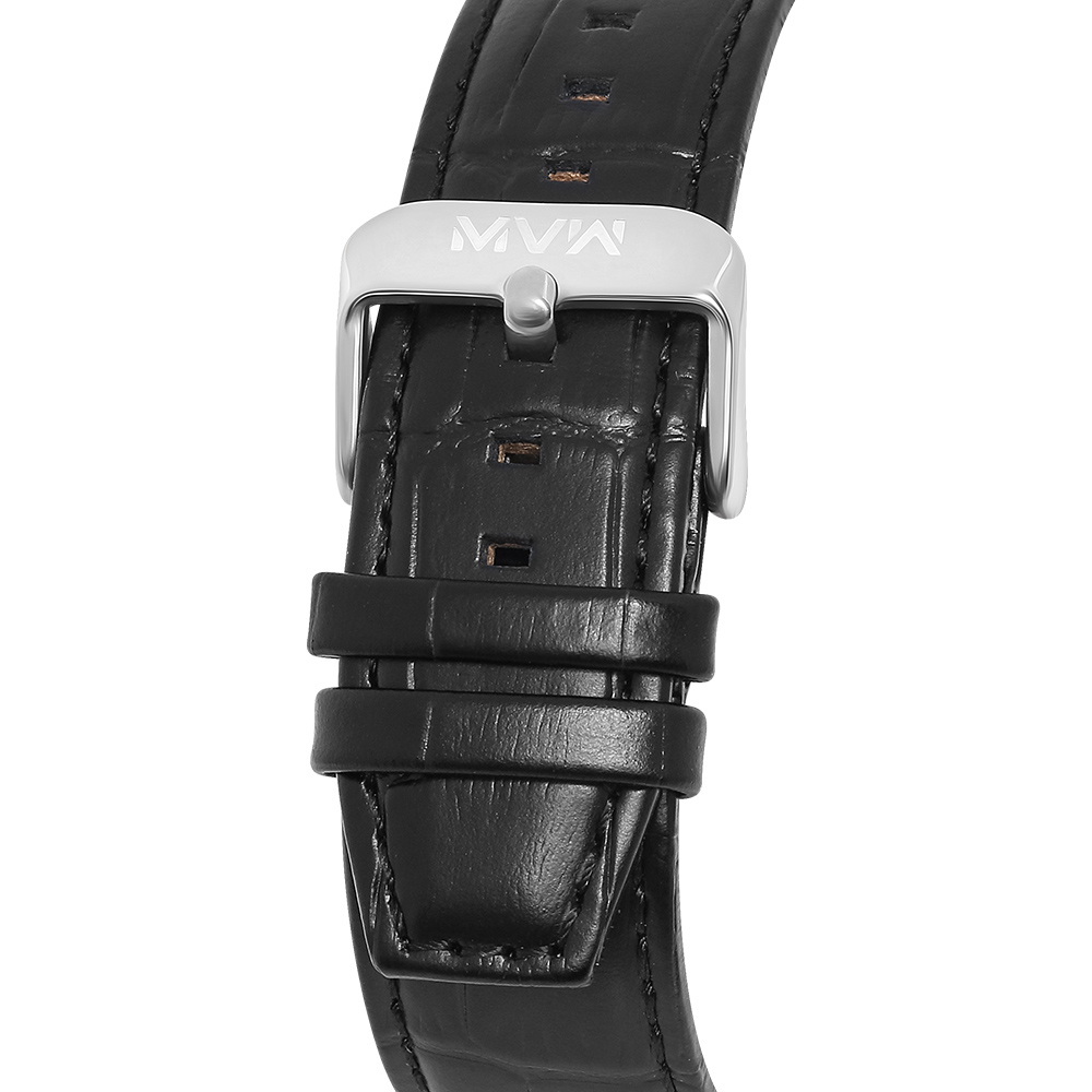 Đồng hồ MVW Star 41 mm Nam MLA092-02 Màu Đen