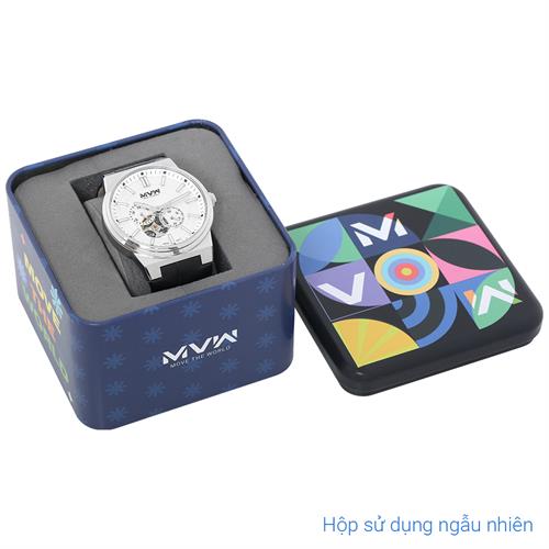 Đồng hồ MVW Star 41 mm Nam MLA092-02 Màu Đen
