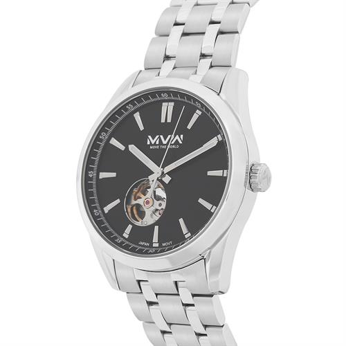 Đồng hồ MVW Star 41 mm Nam MSA102-02 Màu Bạc