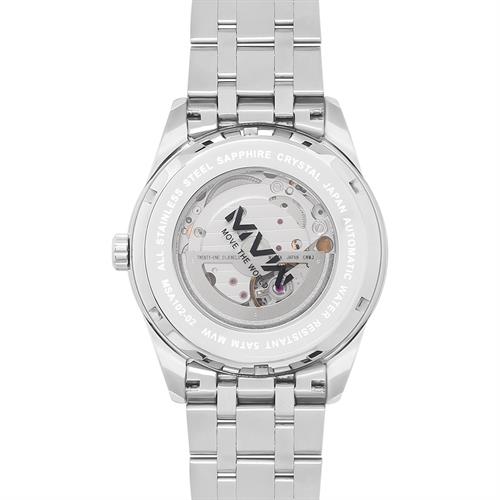 Đồng hồ MVW Star 41 mm Nam MSA102-02 Màu Bạc