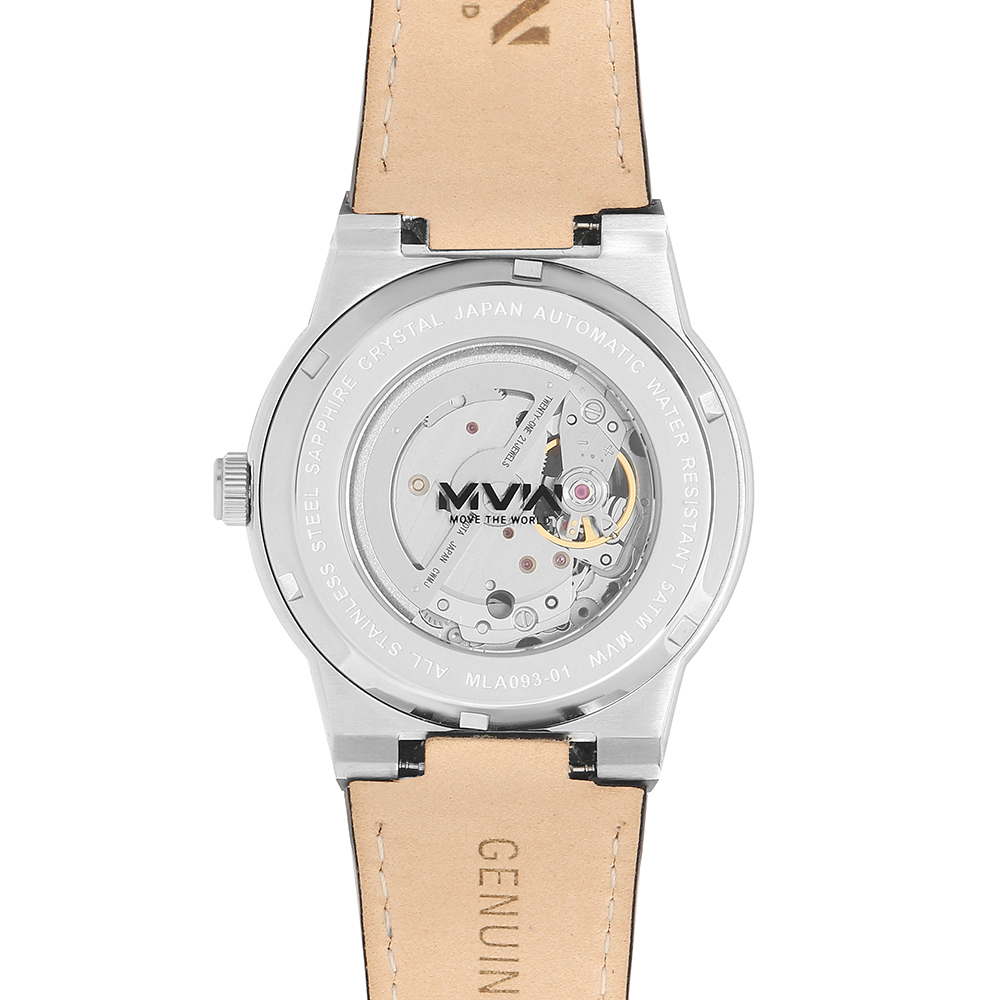 Đồng hồ MVW Star 41 mm Nam MLA093-01 Màu Đen