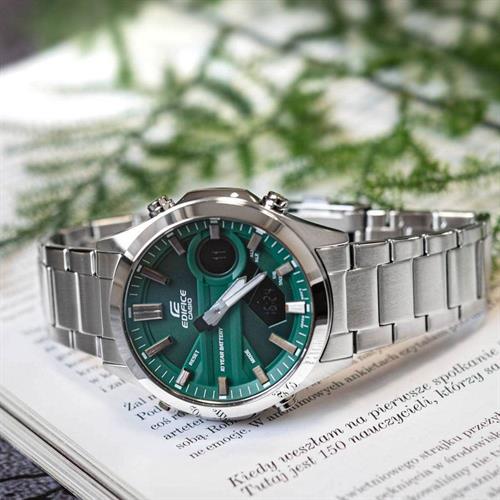 Đồng hồ Edifice Casio 45.5 mm Nam EFV-C120D-3ADF Màu Bạc