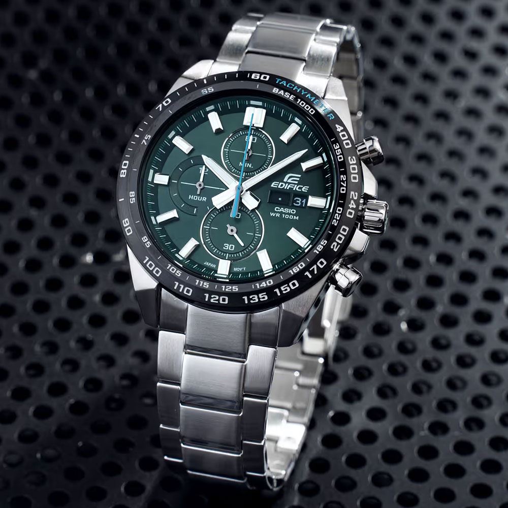 Đồng hồ Edifice Casio 42.3 mm Nam EFR-574DB-3AVUDF Màu Bạc